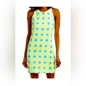 STS Sail to Sable Citrus shift Dress small NWT